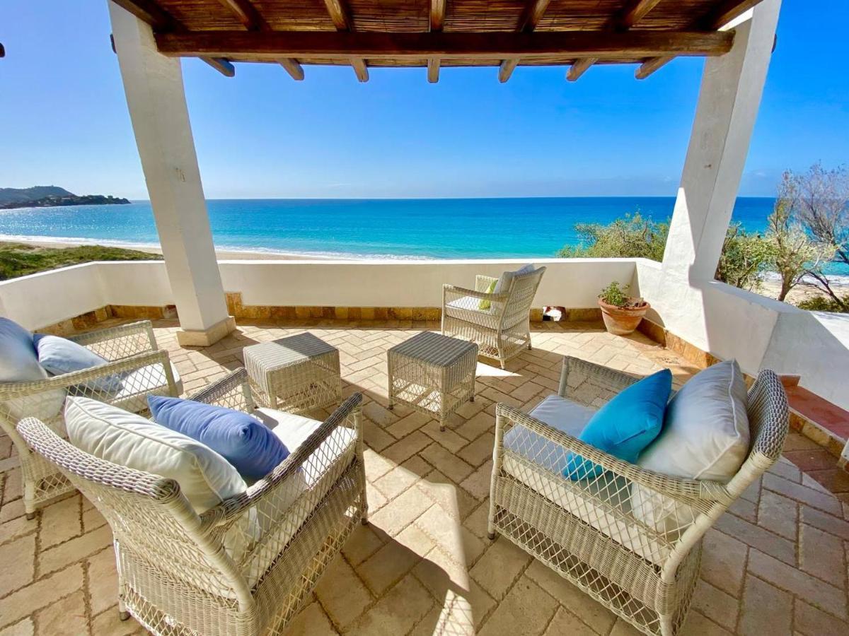 Beachfront House Geremeas Sardegna Appartement Buitenkant foto
