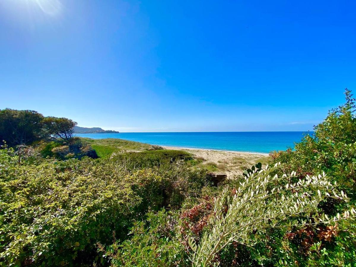 Beachfront House Geremeas Sardegna Appartement Buitenkant foto