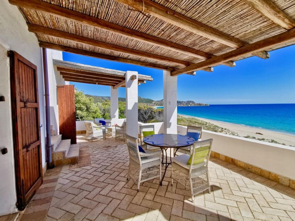 Beachfront House Geremeas Sardegna Appartement Buitenkant foto