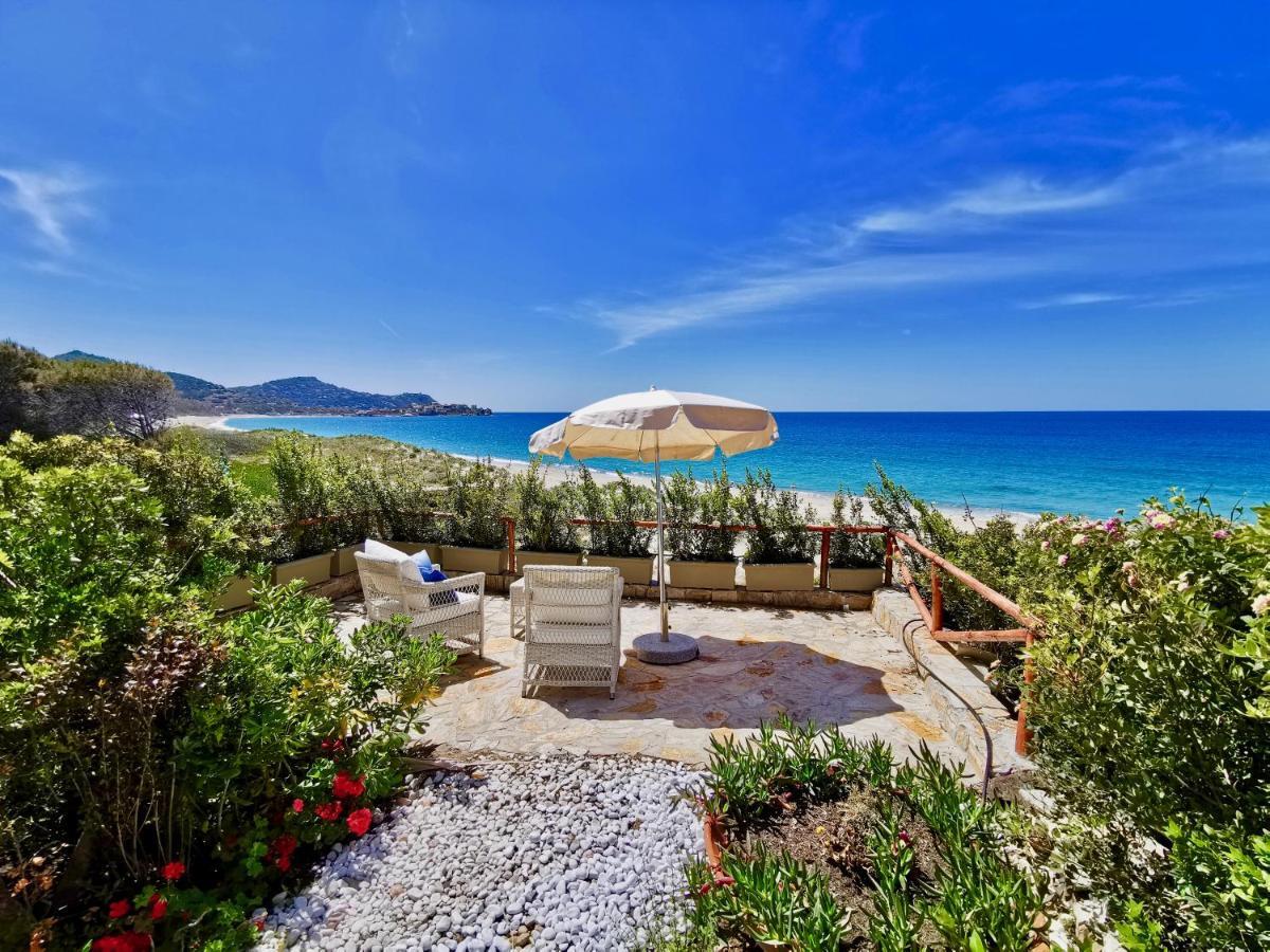Beachfront House Geremeas Sardegna Appartement Buitenkant foto